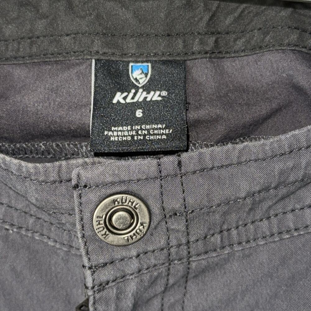 Kuhl spire shorts in charcoal grey size 6 - Picture 5 of 8